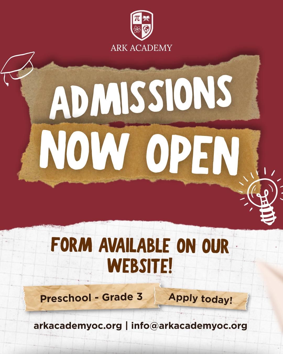 ARK Academy Registration Now Open
