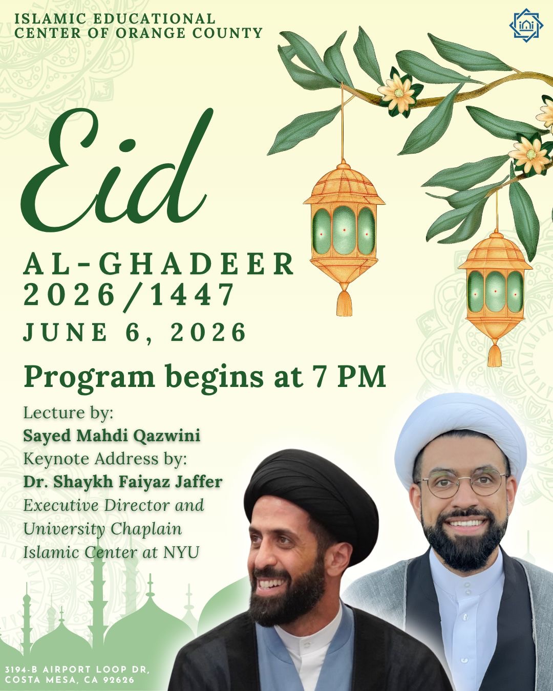 Eid al Ghadeer Program at the IECOC